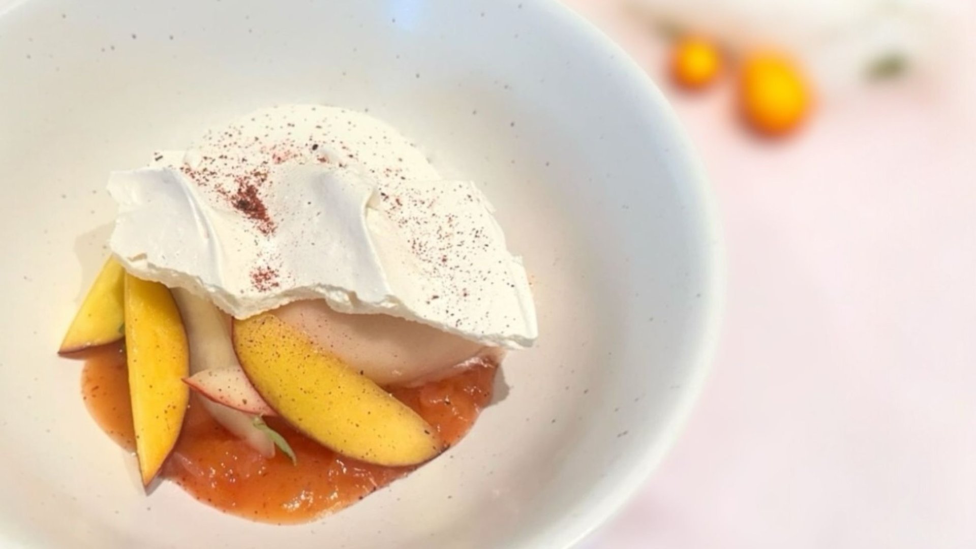 Dessert nectarine