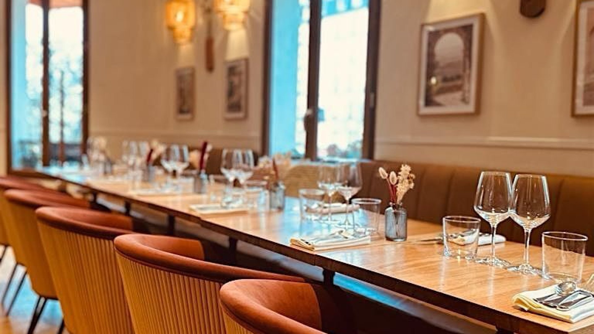 Salle au premier étage dame augustine